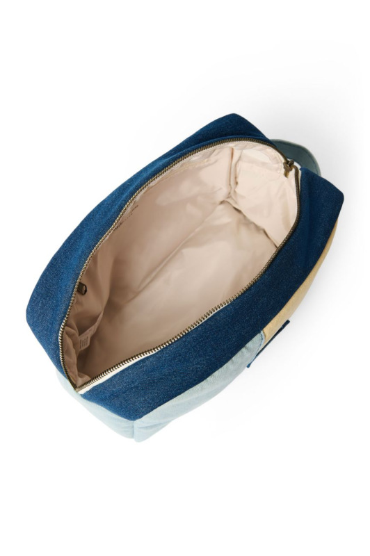 STUDIO NOOS - Patchwork Toiletry - toaletní taštička | Denim 4