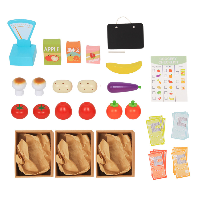 Dřevěný obchod set 5