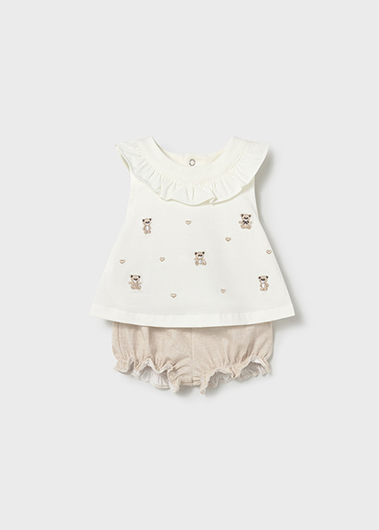 Mayoral krátke tielko kraťasy Wheat 2