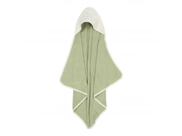 Osuška s kapucňou 75x75 cm Blueberry Leaves 3