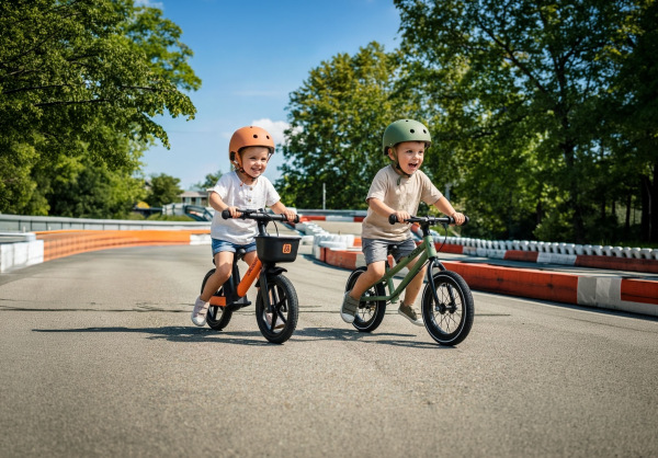Odrážadlo Cruiser s brzdou, Ivory Brown 4