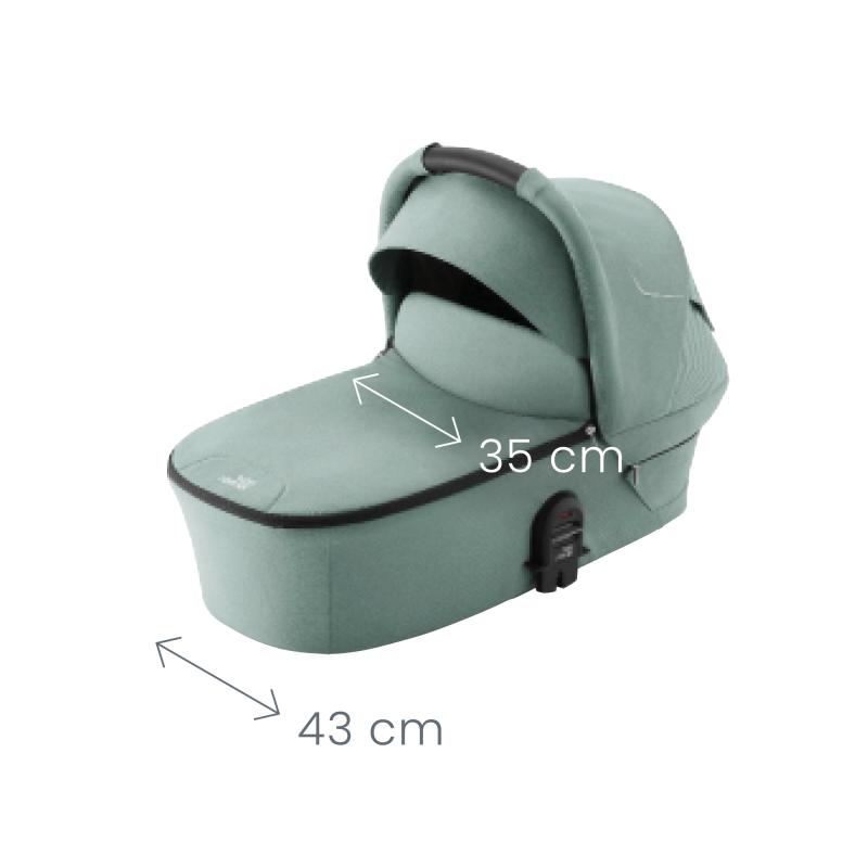 Hlboká korba Smile 5Z Lux, Linen Grey 2