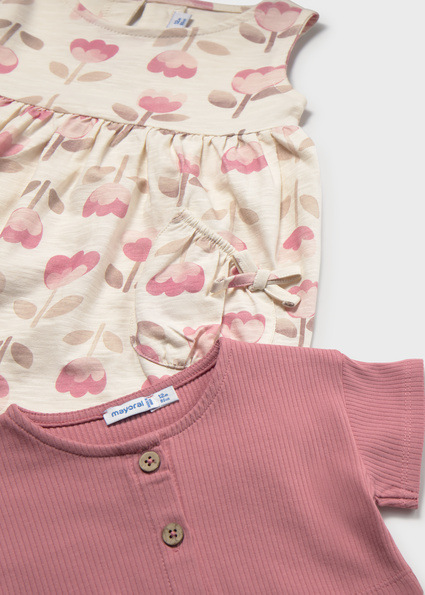 Mayoral šaty Blush 1