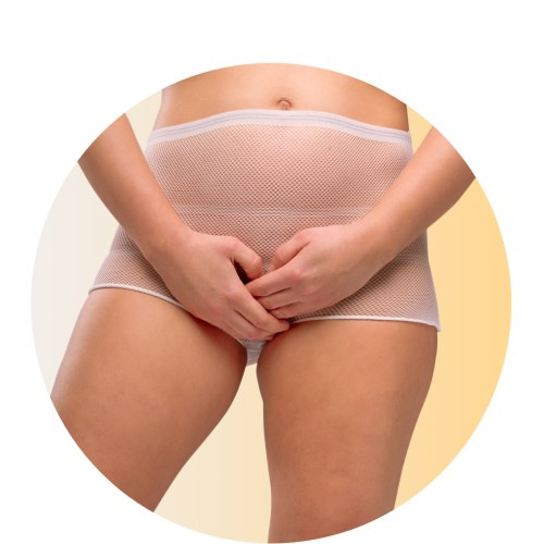 CARRIWELL Popôrodné nohavičky pracie 4ks 1