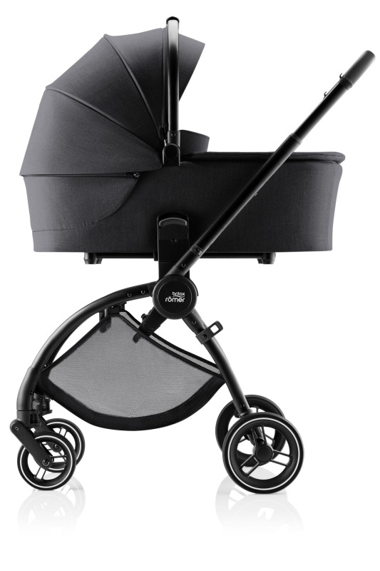 Sada kočíka Rio + hlboká vanička + autosedačka Baby-Safe PRO Style, Carbon Black 13