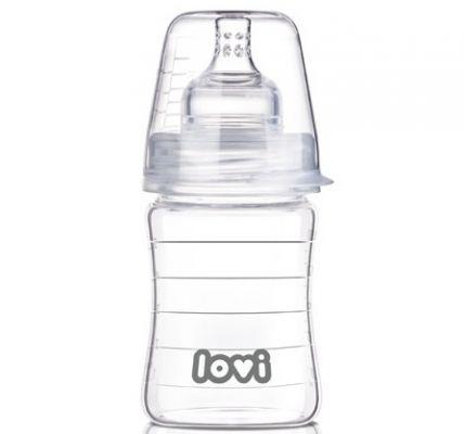 LOVI Fľaša Diamond Pure sklo 150ml