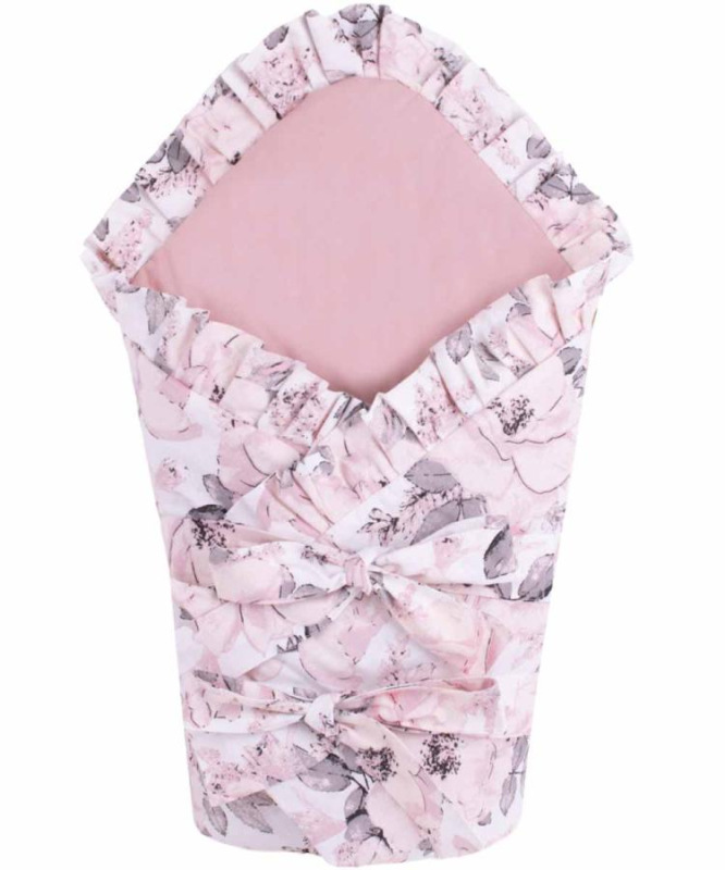 Zavinovačka pre bábätká Bavlna Classic - SVETLÉ PIVOŇKY 1