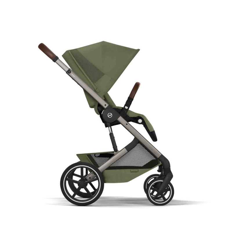 Cybex Balios S Lux 2026 s hlbokou skladacou vaničkou Moss Green 8