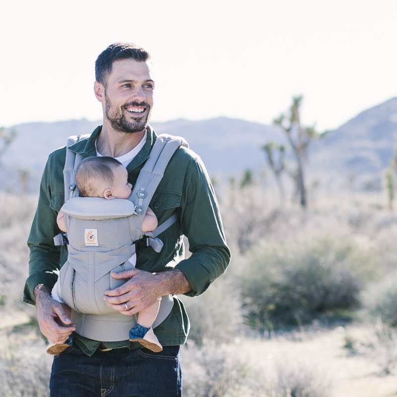ERGOBABY | OMNI Classic Cotton - Pearl Grey 9