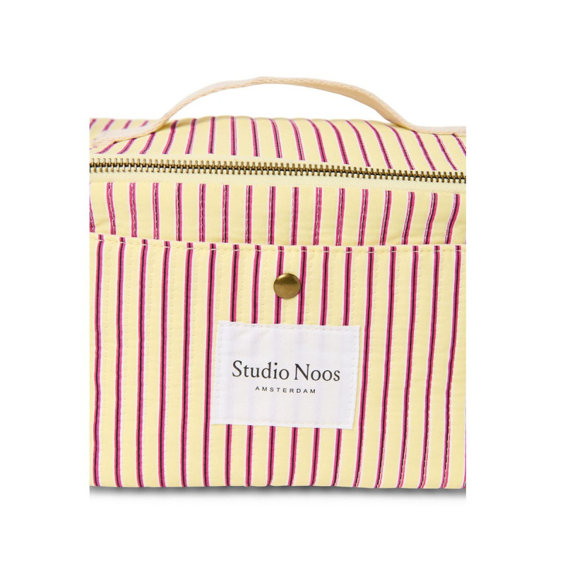 STUDIO NOOS - Poplin Coller bag - kabelka | Butter Yellow Striped 3