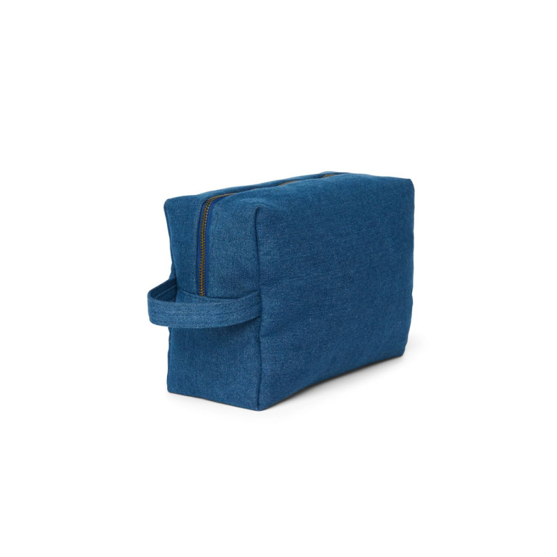 STUDIO NOOS - Denim Toiletry - toaletní taštička | Dark Blue 1