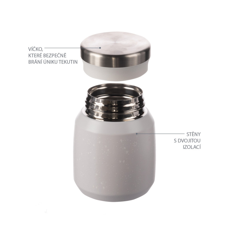 Termoska na jídlo 300 ml, Cookie beige 3