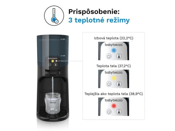 Baby Brezza Instant Formula Warmer All Black - ohrievač vody 2