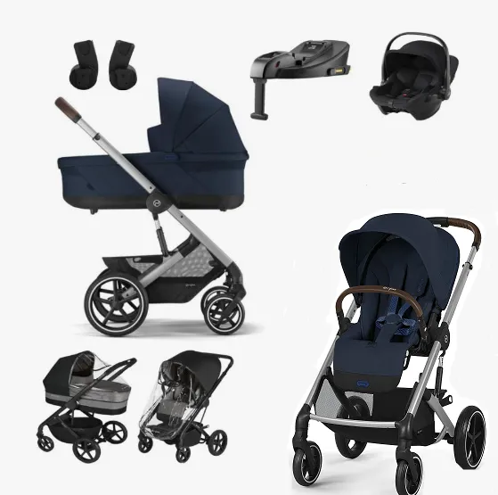 CYBEX BALIOS S Lux 2024 XL SET OCEAN BLUE + AUTOSEDAČKA BABY SAFE CORE