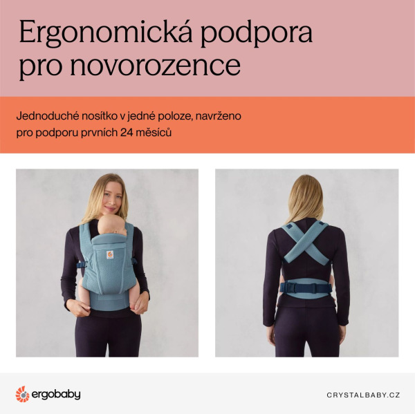 ERGOBABY | Nosič OMNI LITE Mesh - Slate Blue 9