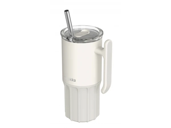 Nerezový termohrnček so slamkou Umi Ivory 720 ml