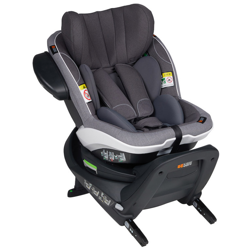 BeSafe iZi Turn i-Size metallic mélange 1