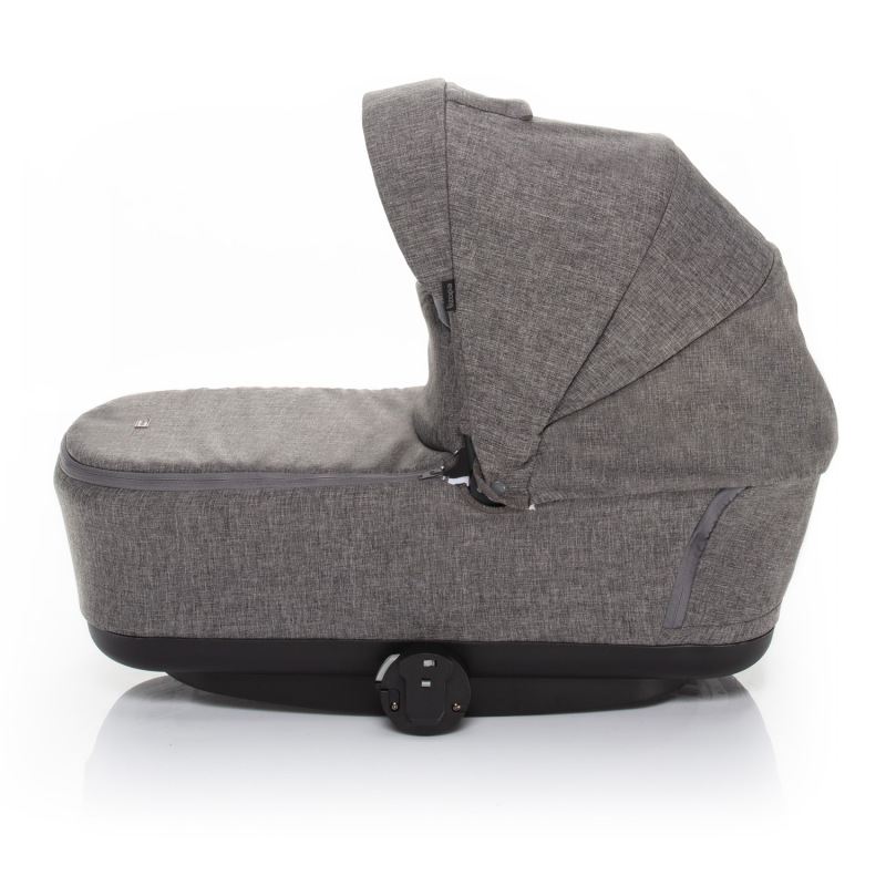 Set kočík Quest+ korba+ adaptéry+ autosedačka+ báza, Tornado Grey/Silver 7