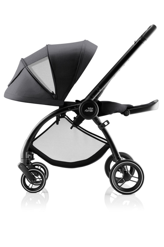 Sada kočíka Rio + hlboká vanička + autosedačka Baby-Safe PRO Style, Carbon Black 7