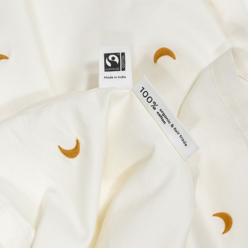 Joolz Sweet dreems jemná přikrývka Flat sheet l Sunset ivory 3