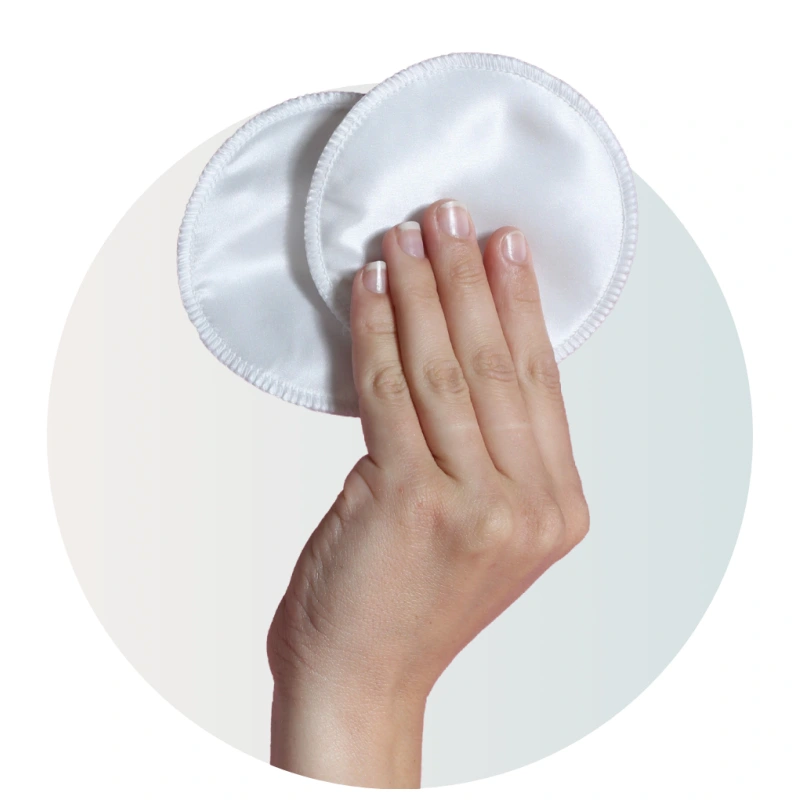 CARRIWELL Hodvábne pracie vložky do podprsenky 6ks