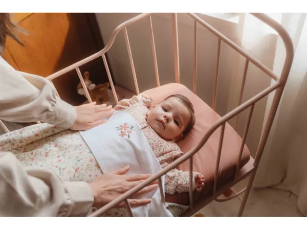 Spací vak s oddeliteľnými rukávmi 70 cm Fairy Floral 3