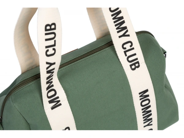 Prebaľovacia taška Mommy Club Signature Canvas Green 4