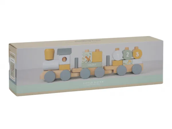 Vláčik drevený Forest Friends 3