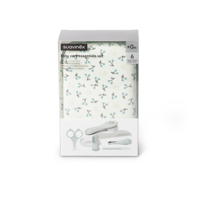 SUAVINEX | Hygienická sada BIRDIES - zelená 4