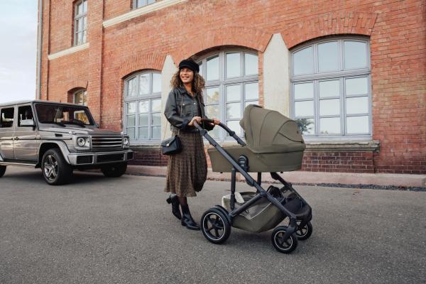 Hlboká korba Smile 5Z Lux, Linen Grey 7
