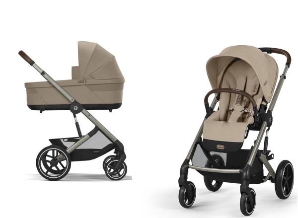 Kombinovaný kočík CYBEX BALIOS S Lux 2025 - ALMOND BEIGE