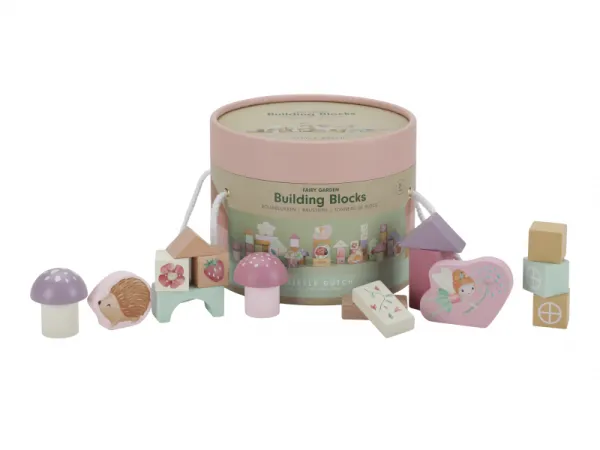 Kocky drevené v tube Fairy Garden 2
