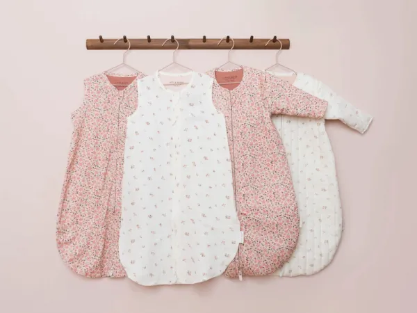 Spací vak s oddeliteľnými rukávmi 70 cm Fairy Floral 6