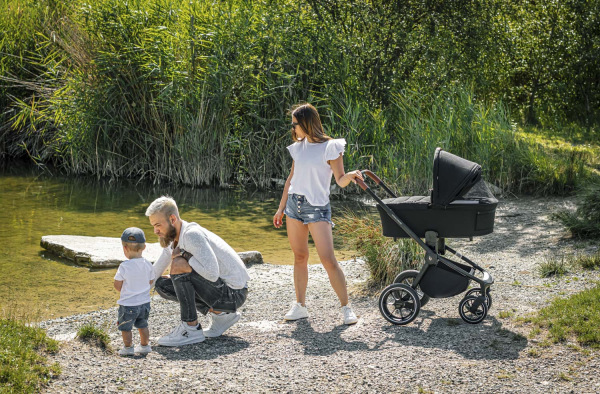 SET Športový kočík Move Cross + korba XL, Night Black/Black 7