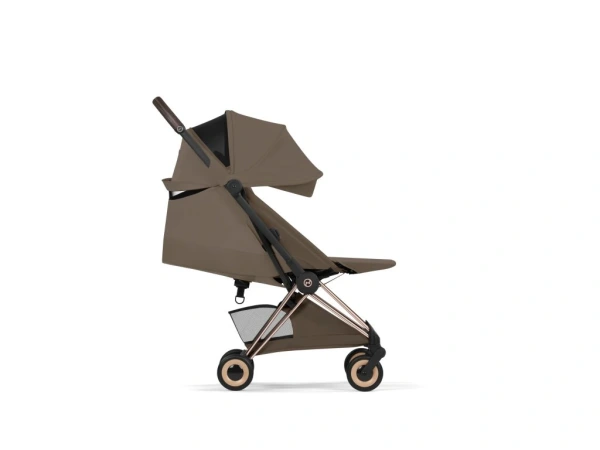 Cybex COYA Style 2026 rám RoseGold - Coconut Brown 2