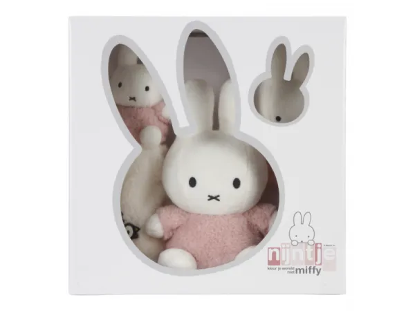 Darčekový set králiček Miffy Fluffy Pink