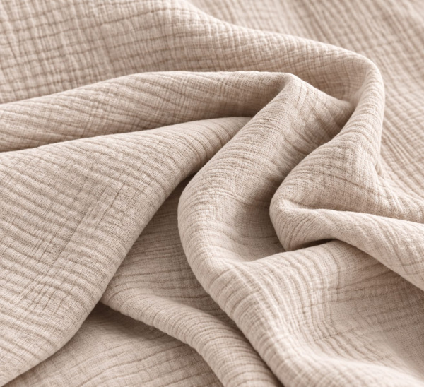 Vankúš na dojčenie mušelín - Sand Beige 1