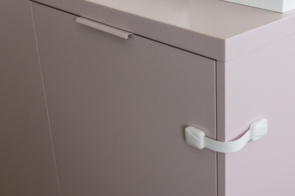 Zámok skrinky nastaviteľný 1ks, White 5