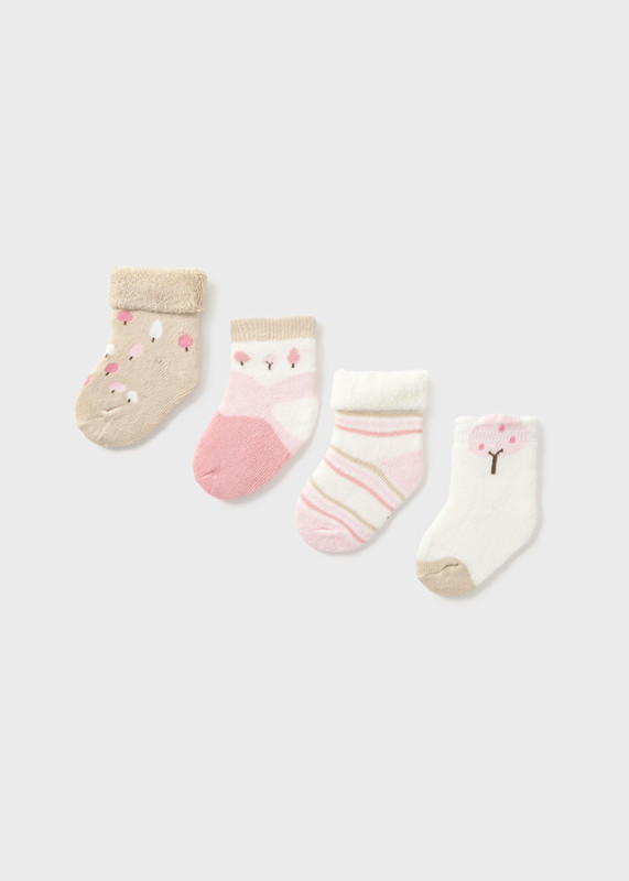 Mayoral Ponožky Babypink pre bábätká