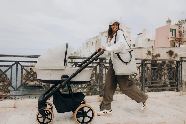 Roan IVI 2.0 VINTAGE kombinovaný kočík, PIXEL LIGHT ekokoža 2