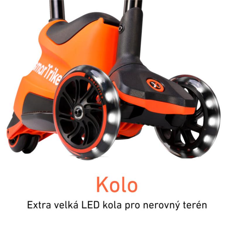 Trojkolka Kolobežka 2 v 1 SmarTrike Ride-on Orange 1 - 12rokov 7