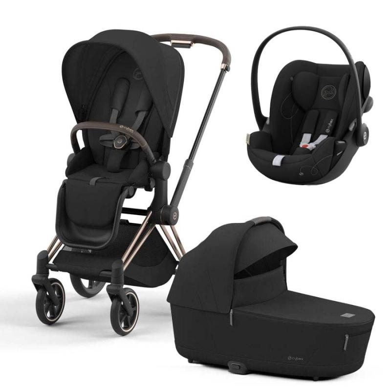 Cybex Priam kombinovaný kočík 3v1 / SEPIA BLACK