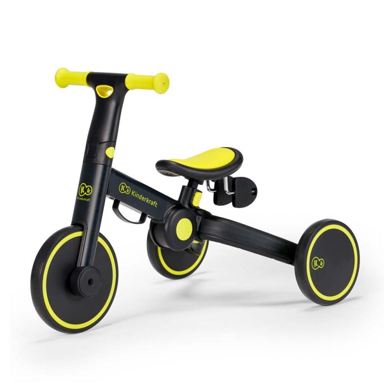 KINDERKRAFT Trojkolka 4TRIKE black volt