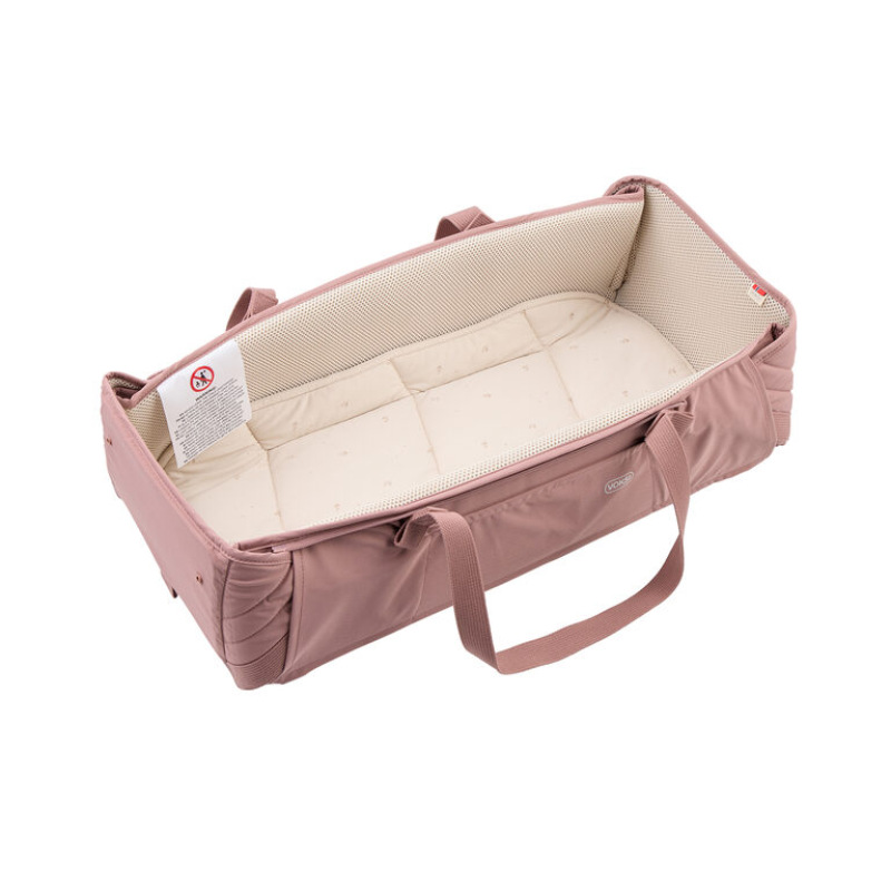 Voksi Carry Me blush pink leaf 1