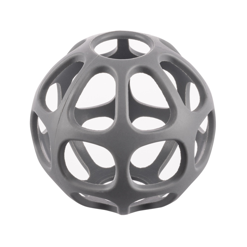 Silikónové hryzátko Round, Dove Grey 1