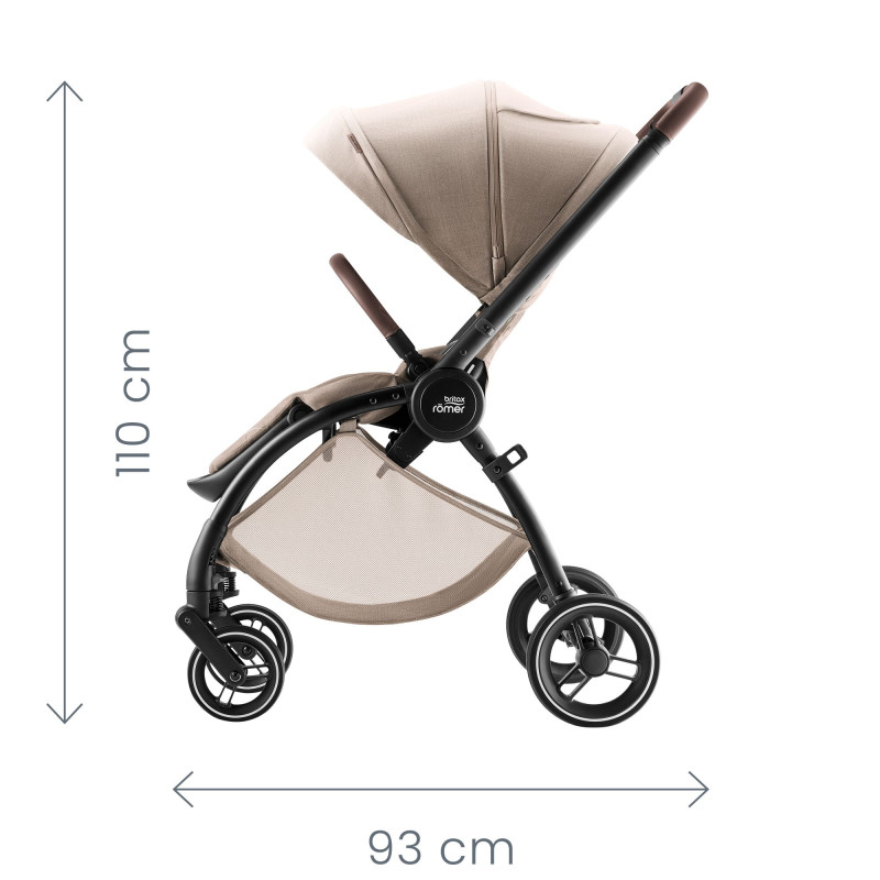 Kočík Rio Lux, Soft Taupe 2
