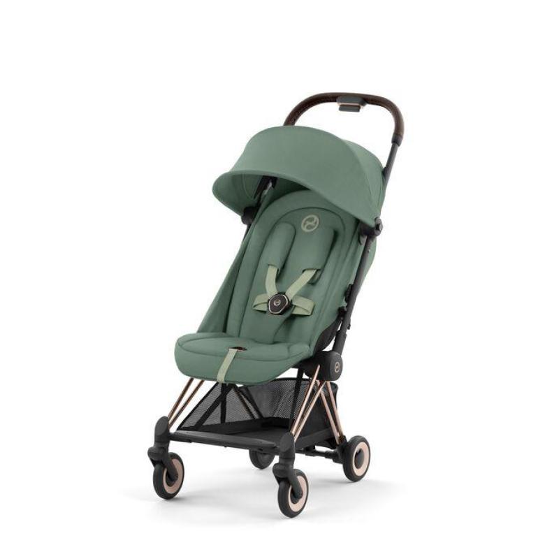 CYBEX Coya LEAF GREEN, Rosegold frame