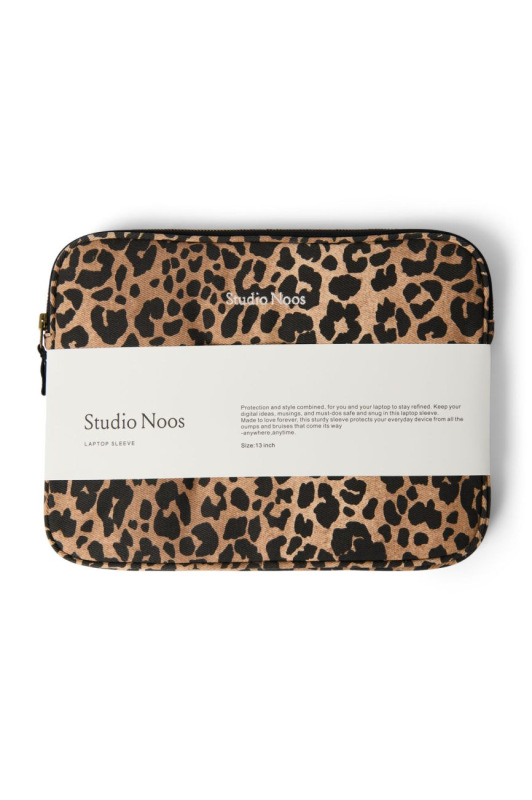 STUDIO NOOS - Cotton OBAL na Laptop 13´| Brown Leopard 1