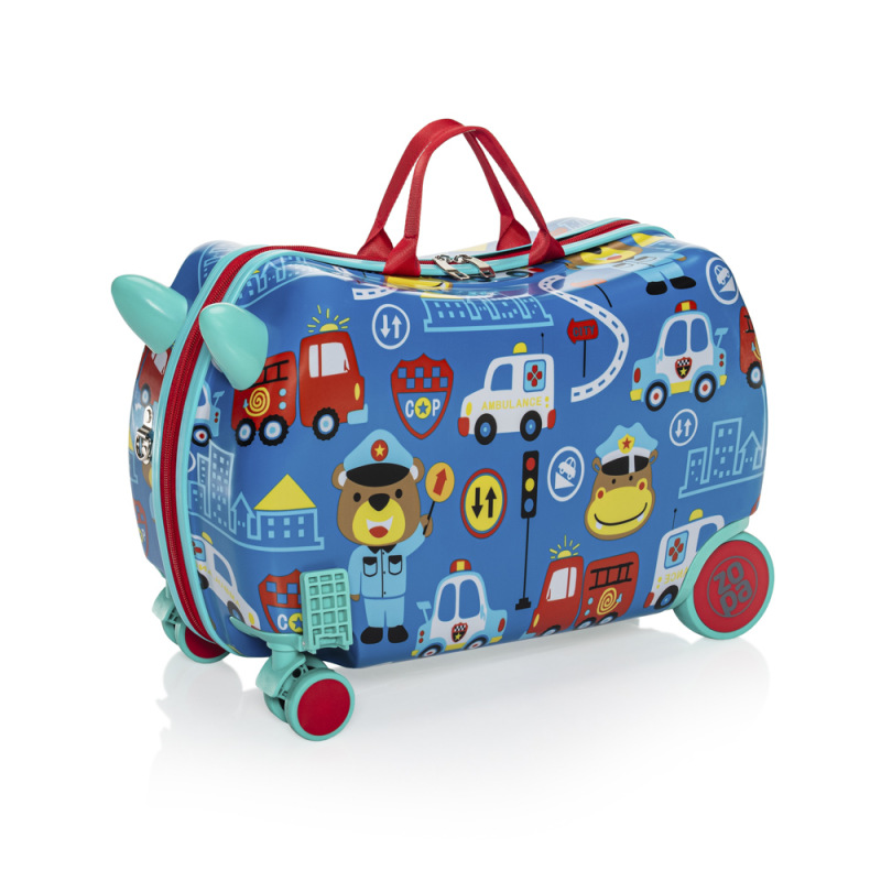 Detský kufrík na kolieskach Pack&Ride, Traffic