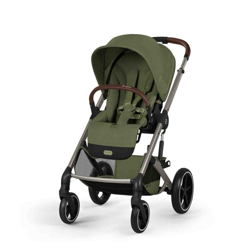 Cybex Balios S Lux 2026 s hlbokou skladacou vaničkou Moss Green 2